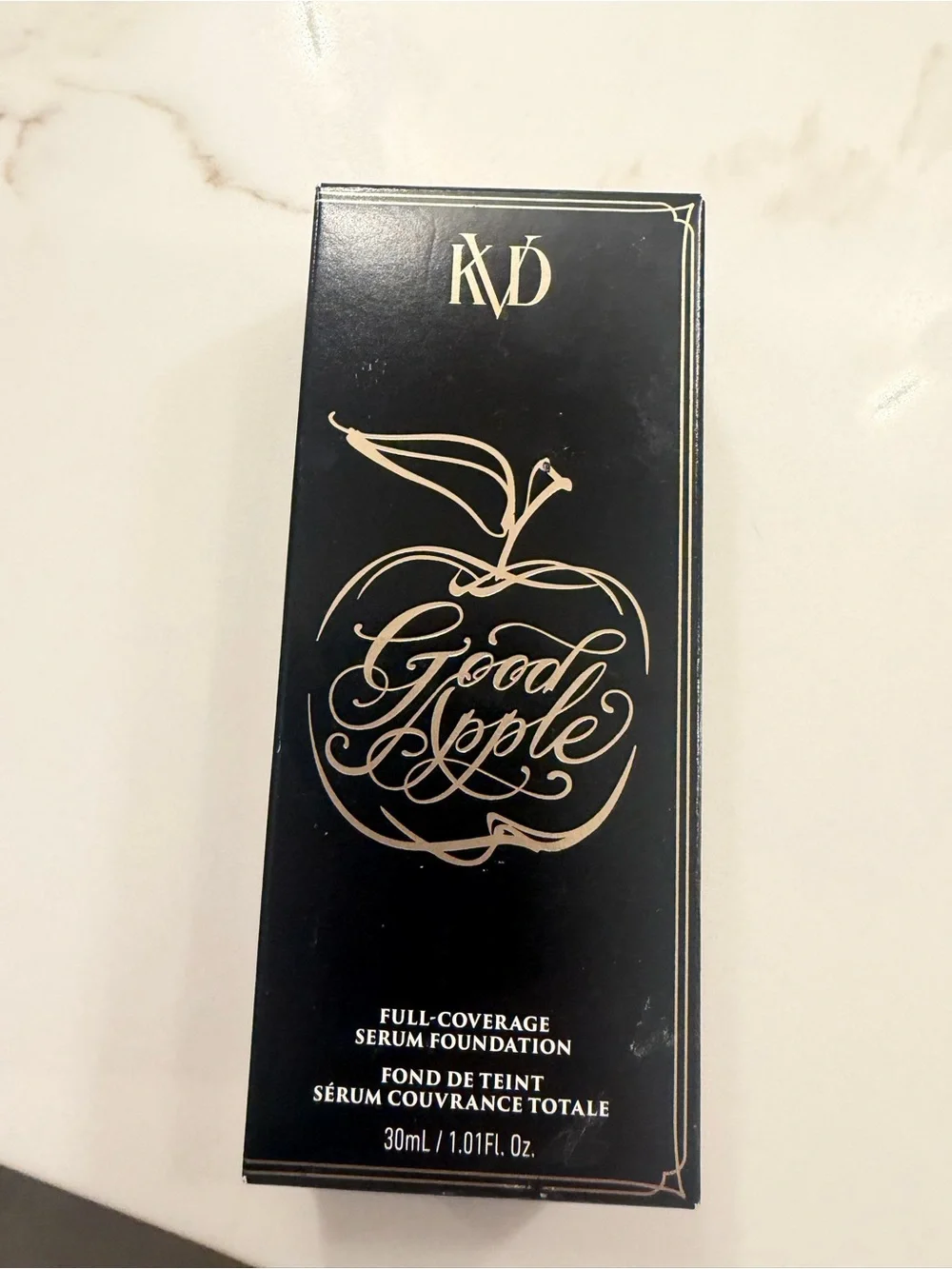 KVD Good Apple Full-Coverage Serum Foundation - Black & Gold